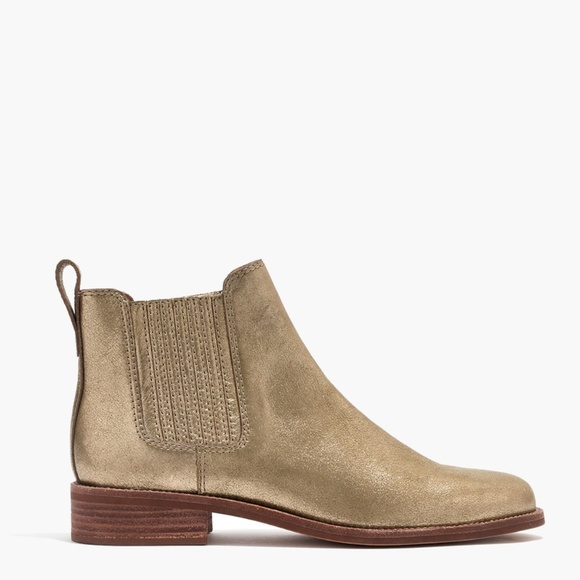 MADEWELL The Ainsley Chelsea Boot in Metallic - Picture 2 of 8